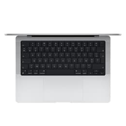 MacBook Pro 14" (2021) - Apple M1 Pro mit 8‑Core CPU und 14-core GPU - 32GB RAM - SSD 512GB - Standard-Display - AZERTY - Französisch