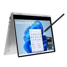 Samsung Galaxy Book2 Pro 360 15" Core i7 2.1 GHz - SSD 512 GB - 16GB QWERTY - Englisch