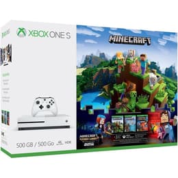 Xbox One S 500GB - Weiß + Minecraft