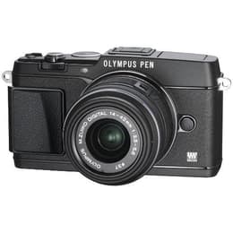 Hybrid-Kamera Pen E-P5 - Schwarz + Olympus Olympus M.Zuiko Digital ED 14-42 mm f/3.5-5.6 EZ f/3.5-5.6
