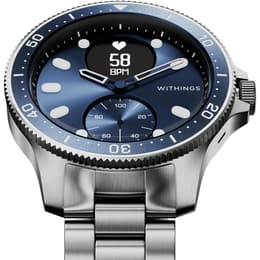 Withings ScanWatch Bluetooth 42 mm - Silber