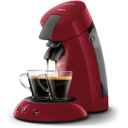 Kaffeepadmaschine Senseo kompatibel Philips Senseo Original HD6553/81 0.7L - Rot