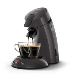 Kaffeepadmaschine Senseo kompatibel Philips Eco HD6552/36 L - Grau