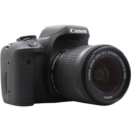 Spiegelreflexkamera EOS 750D - Schwarz + Canon Canon Zoom Lens EF-S 18-55mm f/3.5-5.6 IS STM f/3.5-5.6 IS STM