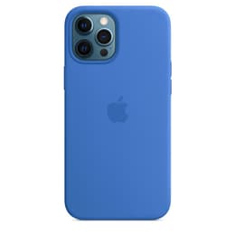 Apple-Hülle iPhone 12 Pro Max - Magsafe - Silikon Blau