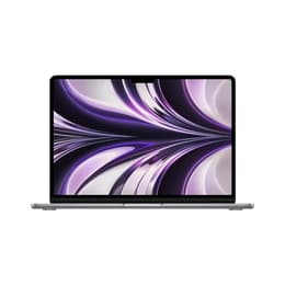 MacBook Air 13" (2022) - Apple M2 mit 8‑Core CPU und 8-core GPU - 8GB RAM - SSD 256GB - AZERTY - Französisch