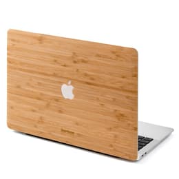 Aufkleber 13" Laptops - Bambus - Holzfarben
