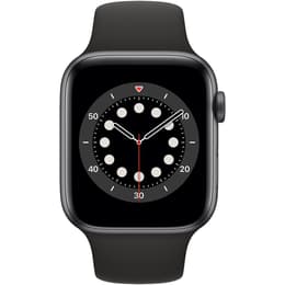Apple Watch (Series 6) 2020 GPS 40 mm - Aluminium Schwarz - Sportarmband Schwarz