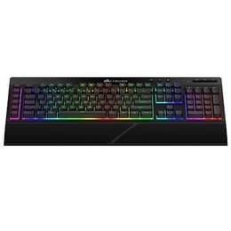 Corsair Tastatur AZERTY Französisch Wireless mit Hintergrundbeleuchtung K57 RGB