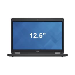 Dell Latitude E7270 12" Core i5 2.4 GHz - SSD 256 GB - 4GB AZERTY - Französisch