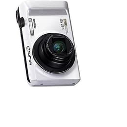 Kompakt Kamera - Casio Exilim EX-ZS200 Weiß + Objektivö Casio Exilim 24X Wide Optical Zoom Lens 24-300 mm f/3-5.9