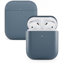 Schutzhülle AirPods 1 / AirPods 2 - Natürliches Material - Blau