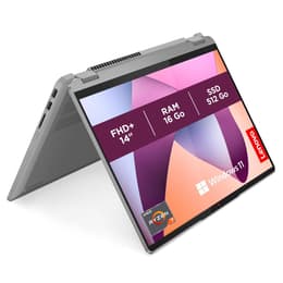 Lenovo IdeaPad Flex 5 14ABR8 14" Ryzen 7 2.3 GHz - SSD 512 GB - 16GB QWERTY - Niederländisch