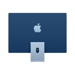 iMac 24" (2021) Apple M1 mit 8‑Core CPU 7-core GPU - 256 GB SSD - 8 GB QWERTY - Spanisch Standardglas