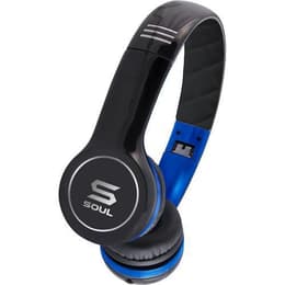 Soul By Ludacris SL100 Kopfhörer verdrahtet mit Mikrofon - Blau/Schwarz