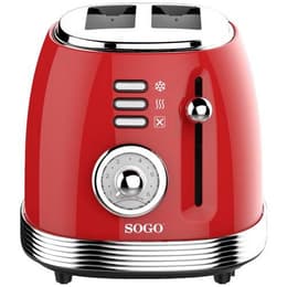 Toaster Cecotec Toast&Taste 800 Vintage Red 2 Schlitze -