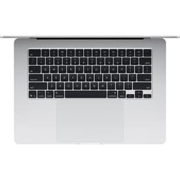 MacBook Air 15" (2025) - Apple M4 mit 10‑Core CPU und 10-core GPU - 16GB RAM - SSD 256GB - Standard-Display - QWERTZ - Deutsch