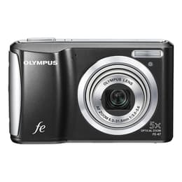 Kompakt Kamera FE 47 - Schwarz + Olympus AF Zoom 36-180mm f/3.5-5.6 f/3.5-5.6
