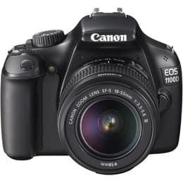 Spiegelreflexkamera EOS 1100D - Schwarz + Canon Zoom Lens EF-S 18-55mm f/3.5-5.6 III f/3.5-5.6 III