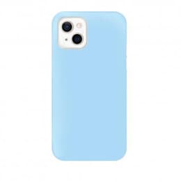 Hülle iPhone 13 - Silikon - Blau