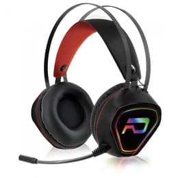 Advance GTA 230 Kopfhörer Noise cancelling gaming verdrahtet mit Mikrofon - Schwarz/Rot