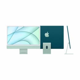 iMac 24" (2021) Apple M1 mit 8‑Core CPU 7-core GPU - 1 TB SSD - 16 GB QWERTY - Englisch Standardglas