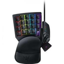 Razer Tastatur AZERTY Französisch mit Hintergrundbeleuchtung Tartarus V2