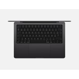 MacBook Pro 14" (2024) - Apple M4 mit 10‑Core CPU und 10-core GPU - 24GB RAM - SSD 512GB - Display mit Nanotextur - AZERTY - Französisch