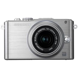 Hybrid-Kamera PEN E-PL3 - Silber + M.Zuiko Digital 14-42mm f/3.5-5.6EZ + M.Zuiko Digital 40-150mm f/4.0-5.6R f/3.5-5.6 + f/4.0-5.6