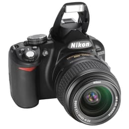 Nikon D3100 SLR - Schwarz + Nikon AF-S DX Nikkor 18-55 mm 1: 3,5-5,6G II ED-Objektiv