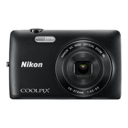 Kompaktkamera - Nikon Coolpix S4300 - Schwarz