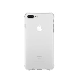 Hülle iPhone 7 Plus/8 Plus und 2 schutzfolien - Recycelter Kunststoff - Transparent