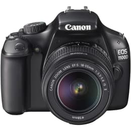 Reflex - Canon EOS 1100D Schwarz Objektiv Canon EF-S 18-55mm f/3.5-5.6