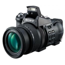 Kompakt Bridge Kamera CyberShot DSC-F828 - Schwarz + Sony Sony 7,1-51mm f/2-2.8 f/2-2.8