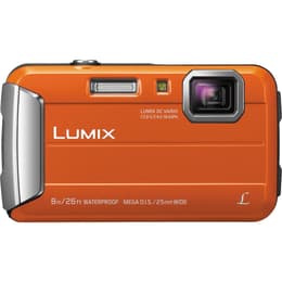 Kompakt Kamera Lumix DMC-FT30 - Orange + Panasonic Lumix DC Vario 25–100mm f/3.9–5.7 f/3.9–5.7