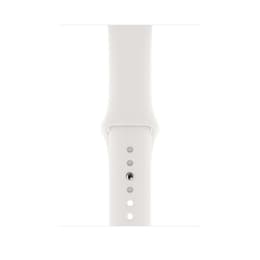 Apple Watch Series 5 (2019) GPS 44 mm - Aluminium Space Grau - Sportarmband Weiß