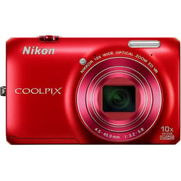 Kompaktkamera Nikon Coolpix S6300 - Rot