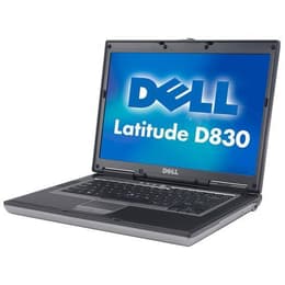 Dell Latitude D830 15" Core 2 2 GHz - HDD 80 GB - 2GB AZERTY - Französisch