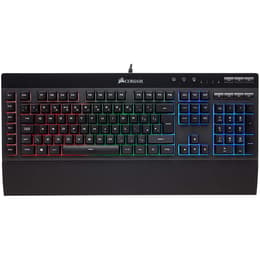 Corsair Tastatur QWERTY Spanisch mit Hintergrundbeleuchtung Raptor K55 RGB