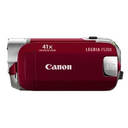 Canon Legria FS200 Camcorder - Schwarz/Rot