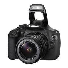 Spiegelreflexkamera EOS 1200D - Schwarz + Canon Canon EF-S 18-55 mm f/3.5-5.6 IS II f/3.5-5.6