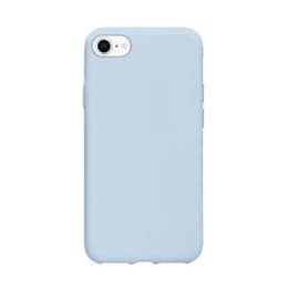 Hülle iPhone 8 - Silikon - Blau