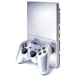 PlayStation 2 Slim - Silber