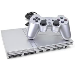 PlayStation 2 Slim - Silber