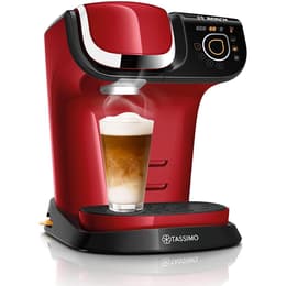 Kaffeepadmaschine Tassimo kompatibel Bosch TAS6503 1.3L - Rot/Schwarz