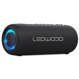 Lautsprecher Bluetooth Ledwood XS100 - Schwarz