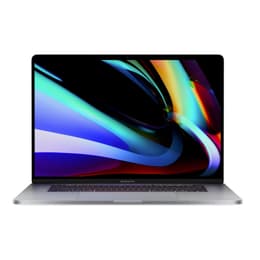 MacBook Pro Touch Bar 16" Retina (2019) - Core i9 2.4 GHz SSD 512 - 64GB - QWERTY - Englisch