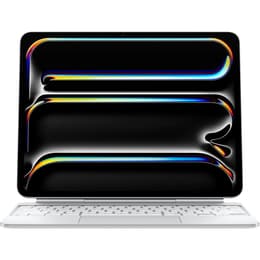 iPad Magic Keyboard (iPad nicht inbegriffen) 13" (2024) - Weiß - QWERTY - Englisch (US)