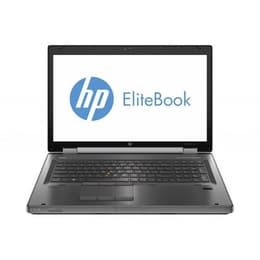 HP EliteBook 8770W 17" Core i5 2.8 GHz - SSD 120 GB + HDD 320 GB - 16GB AZERTY - Französisch