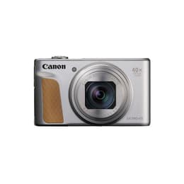 Kompakt Kamera PowerShot SX740 HS - Silber + Canon PowerShot SX740 HS 24–960mm f/3.3-6.9 f/3.3-6.9